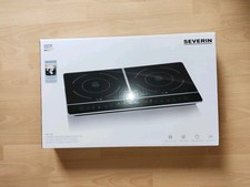 Severin Doppel-Induktionskochfeld DK1031 3400W Touch Timer schwarz 2x21cm
