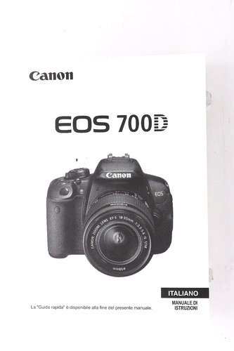 Canon eos 700 italienisch - 700, d