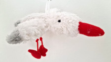 Kleiner storch plüschtier - storch,