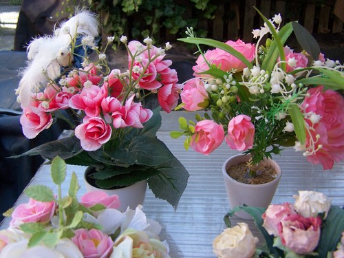 Blumengesteck mit - blumengesteck, 15