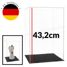 43cm Vitrine Acryl Schaukasten Display Vitrinen Groß Box Plexiglas Kasten Case A