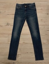 Jeans Hose Jungen Lemmi Gr. 170 Skinny Slim Fit Blau Denim Stretch