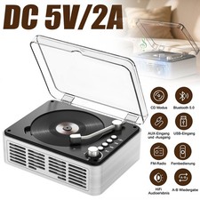 Retro HiFi CD Player Bluetooth