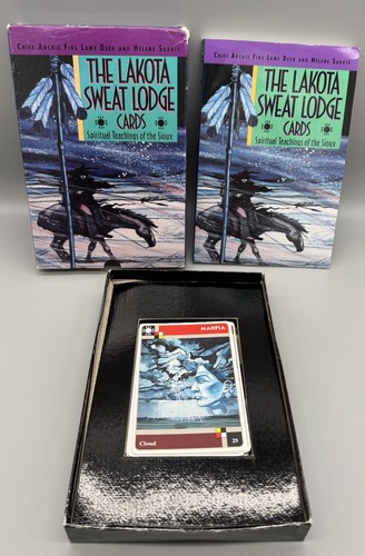The lakota sweat lodge cards - sweat,