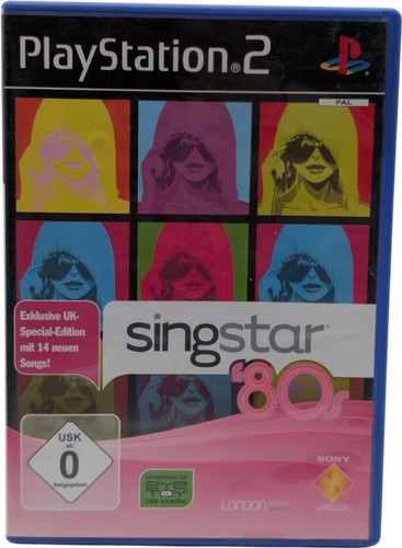 Singstar 80s ps2 - 80s, sony