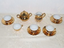 Mokkatassen + Unterteller +