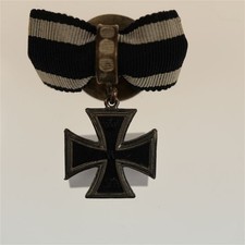 Preußen Eisernes Kreuz 1914 in Miniatur als Knopflochdekoration