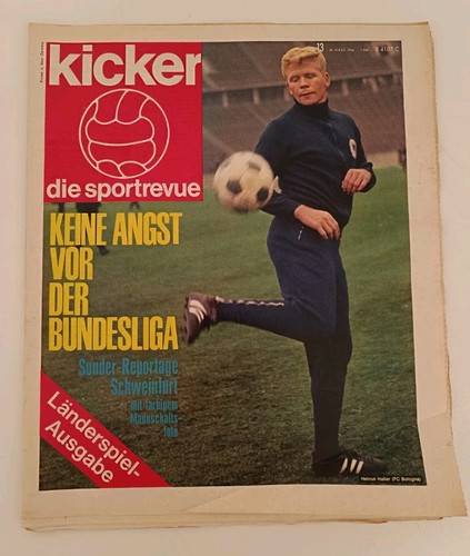 Fussball zeitung kicker 1966 - zeitung,