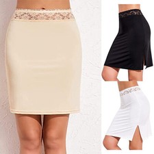 Damen Halbrock Kurz Petticoat