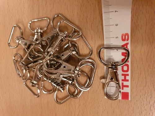 Karabinerhaken mit wirbel - mit,