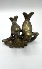 Messing Vögel auf Ast Vogel