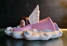 Bullyland Engel Spardose Schutzengel Glücksengel liegend auf einer Wolke