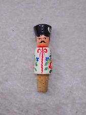 Holz Design Figur Zierkorken Russland Sowjetunion Vintage - Handmade Volkskunst