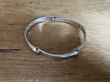 LAPPONIA Silber 925 Armband Modernist Design Finnland 1986