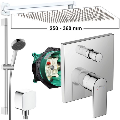 Hansgrohe duscharmatur vernis - duscharmatur,