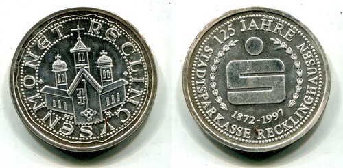 Silbermedaille 1997