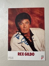 REX GILDO Originalautogramm