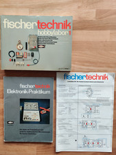 Fischertechnik - hobbylabor 1+Elektronik-Praktikum+Leitfaden E-Bausteine - TOP