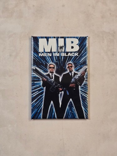 Men black mib magnet - men,