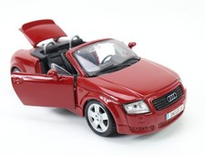 Maisto Modellauto PKW Audi TT Roadster weinrot / Metall 1:24