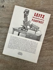 Leitz Mikroskop, Prospekt, Metallmikroskop Panphot, 1950
