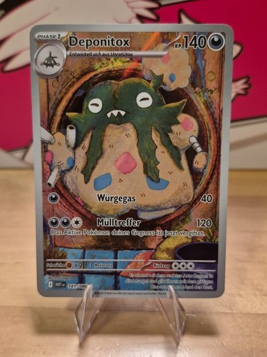 Pokemon karte deponitox - karte, |