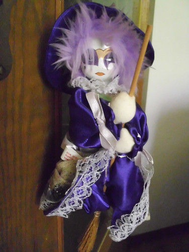 Deko puppenhexe hexenpuppe - -,