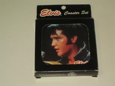 Untersetzer-Set:  Motiv Elvis Presley '68 Comeback Special  ( 9,5 x 9,5 cm) (EPE