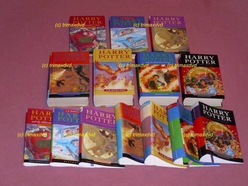 Harry potter englische - 1-7, _