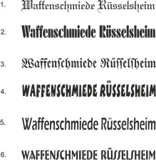 Waffenschmiede Rüsselsheim