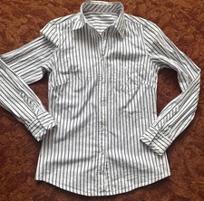 Damen Gestreift Langarmshirt