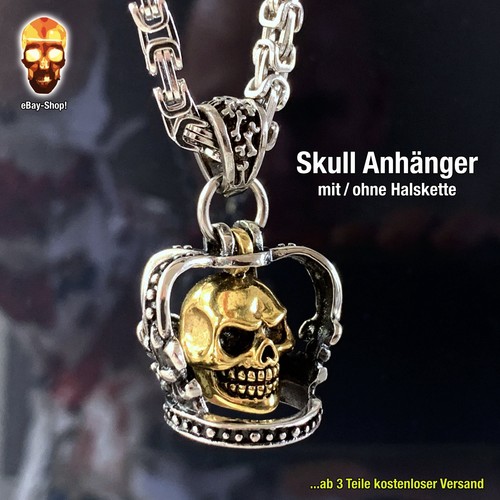 Skullkönig anhänger - skullkönig,