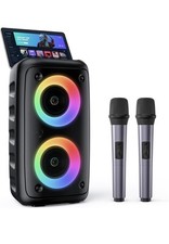 Karaoke Maschine, Karaoke Anlage Mit 2 Mikrofonen