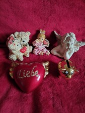 Steinharz Figuren,-und Deko Set 5 tlg.(neuwertig)