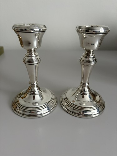 Paar sterling silber - paar, 4,25"