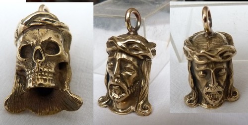 Anhänger januskopf jesus - anhänger,