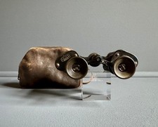 Wehrmacht Fernglas um 1940 mit Lederbeutel OIGEE Berlin Oigetur 6x30 D.R.P