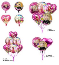 Barbie FOLIENBALLON Puppe Ballons Mädchen Geburtstag Party Rose Kinder Deko