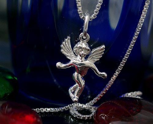 Engel anhänger silber 925 - engel,