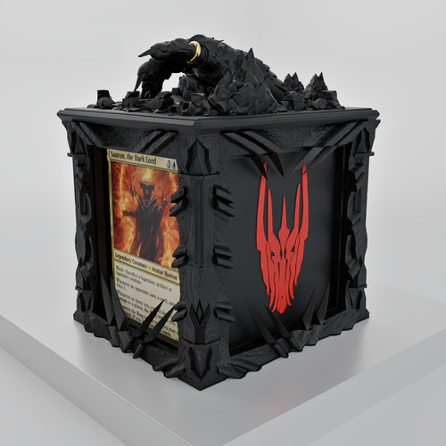 Mtg sauron premium deckbox - sauron, |