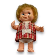 Vintage Puppe 60er 70er Jahre Stoffkleid Sammler Retro Spielzeug Doll Rarität