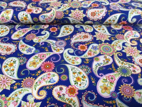Paisley retro caravan blumen - paisley,