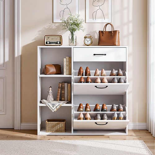 Weiß schuhschrank - weiß,