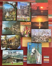 Puzzle, Vintage,  Konvolut