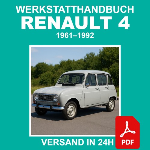Workshop manual renault - renault, 4