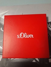 s.Oliver Schmuckschachtel rot quadratisch mit Inlay & Booklet