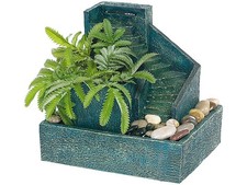 Zimmerbrunnen mit Dekosteinen