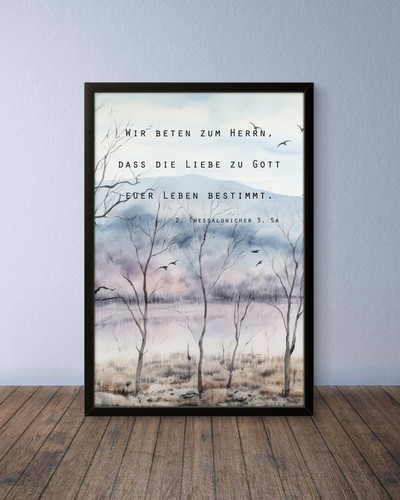 Bibel poster kunstdruck - bibel,