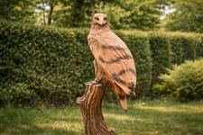 Große holz adler figur - große, 1.80m