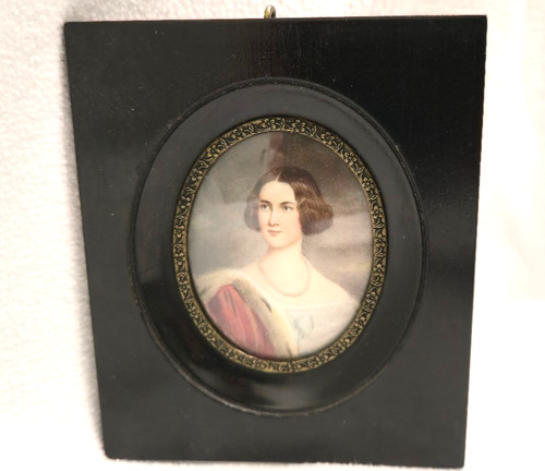 Biedermeier miniatur malerei - biedermeier,